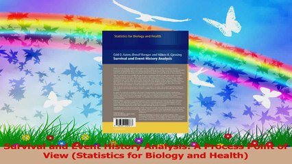 Survival and Event History Analysis A Process Point of View Statistics for Biology and Read Online