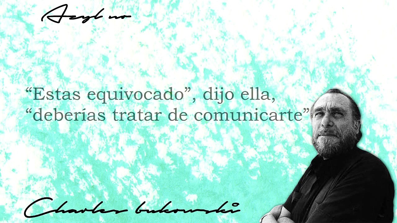 Azul no - Charles Bukowski