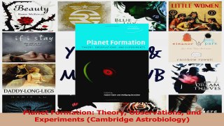 PDF Download  Planet Formation Theory Observations and Experiments Cambridge Astrobiology Read Online