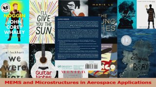 PDF Download  MEMS and Microstructures in Aerospace Applications Read Full Ebook