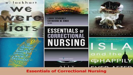 Essentials of Correctional Nursing PDF