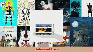 Read  Universal Love Ebook Free