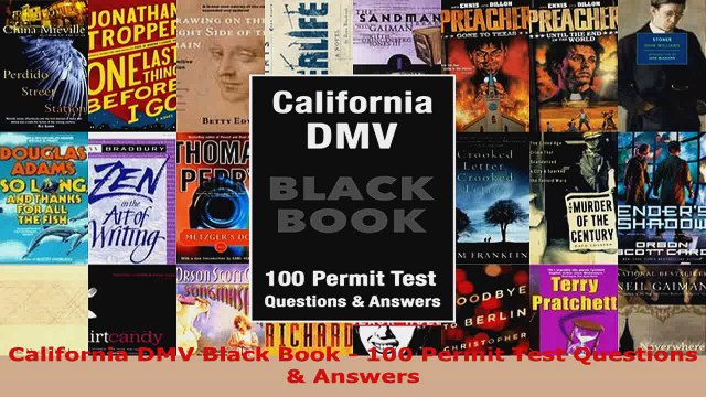 Download California DMV Black Book 100 Permit Test Questions Answers EBooks Online
