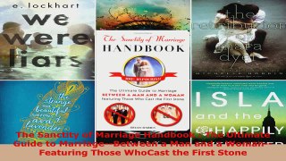 Read  The Sanctity of Marriage Handbook  The Ultimate Guide to MarriageBetween a Man and a Ebook Free