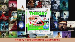 Read  Theory Test Complete 20102011 PDF Free