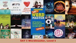Read  SAT I Wordmaster Level I Ebook Free