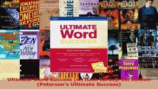 Read  Ultimate Word Success wflash cards 1st edition Petersons Ultimate Success EBooks Online