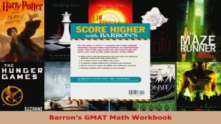 Read  Barrons GMAT Math Workbook Ebook Free