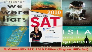 Read  McGrawHills SAT 2010 Edition Mcgraw Hills Sat Ebook Free