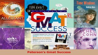 Read  Petersons Gmat Success Ebook Free
