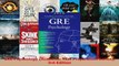 Read  GRE Psychology Academic Test Preparation Series 3rd Edition EBooks Online