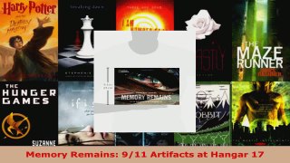 Download  Memory Remains 911 Artifacts at Hangar 17 PDF Free