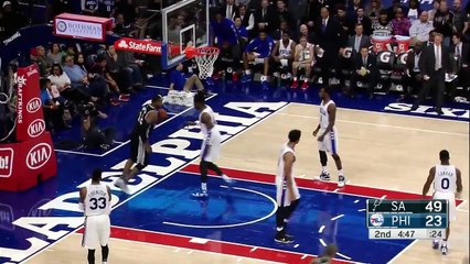San Antonio Spurs vs Philadelphia 76ers