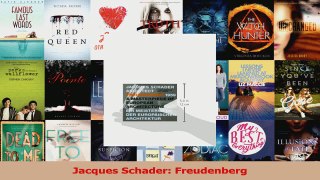 Read  Jacques Schader Freudenberg Ebook Free