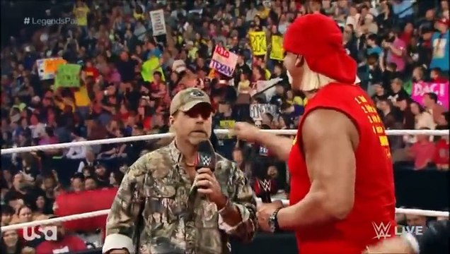 WWE RAW, Big Show interrupted Hulk Hogan, Ric Flair and Shawn Michaels, Reigns raid, Jan 19, 2015