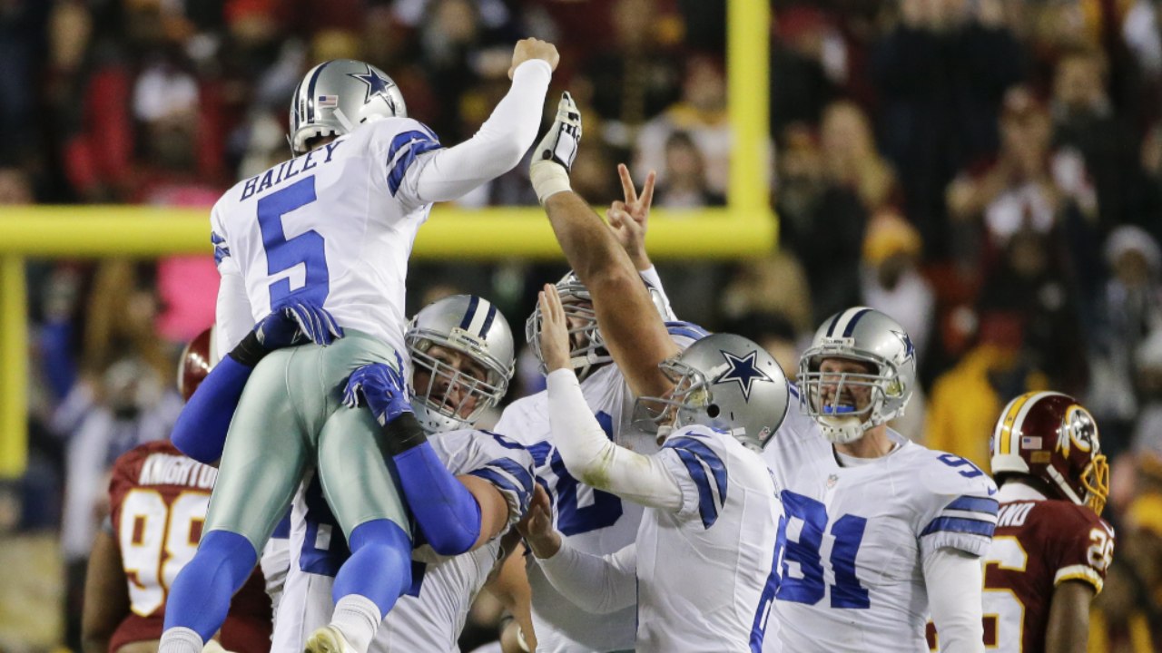 Bailey's 54-Yard FG Lifts Cowboys