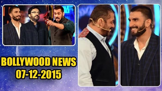 Bigg Boss 9: Salman Khan INSULTS Ranveer Singh PUBLICLY For Stealing Bajirao Mastani | 07th DEC 2015