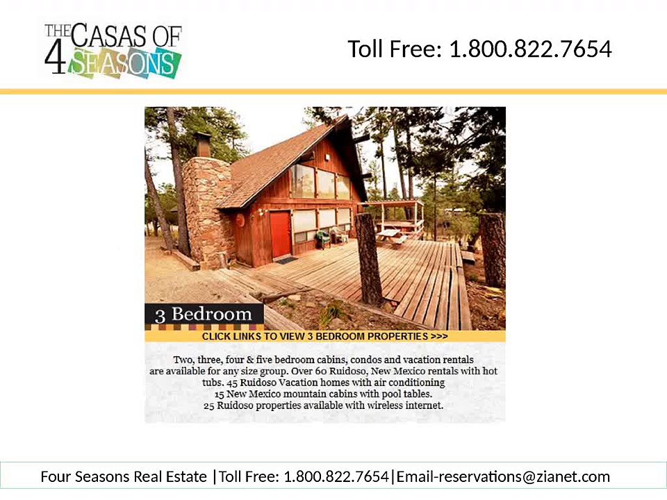 Cabins for rent in Ruidoso New Mexico