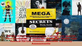 Read  MEGA MildModerate Cross Categorical Special Education 050 Secrets Study Guide MEGA Ebook Free