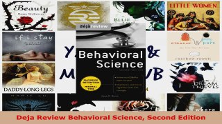 Read  Deja Review Behavioral Science Second Edition Ebook Free