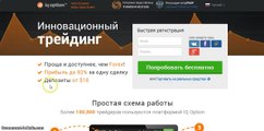 Бинарные опционы  Iq option заработок на дому через интернет  100% рабочая стратегия