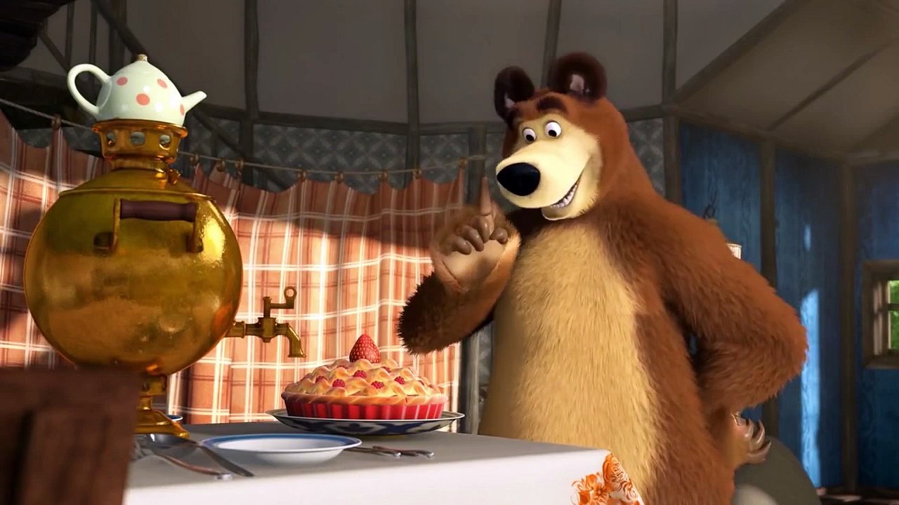 Маша и Медведь - Дышите! Не дышите! (Пирог с клубникой)