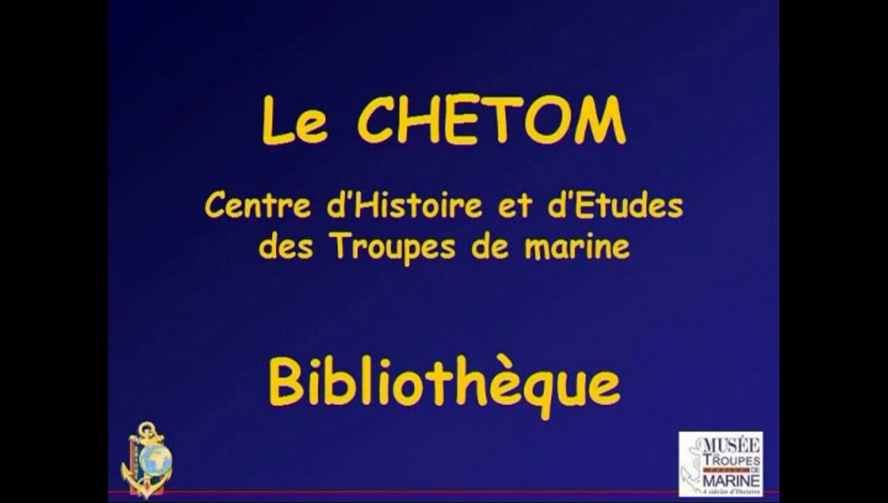 CHETOM - Bibliothèque  et archives