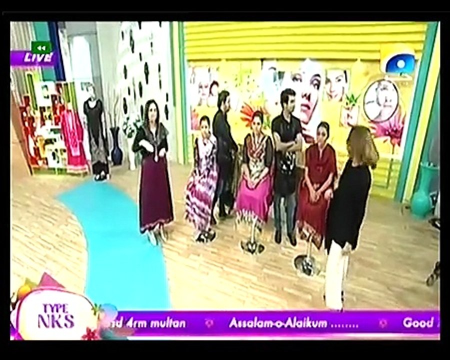 Nadia khan Show on Geo TV - 8th December 2015 - Part 3