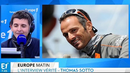 Franck Cammas soulagé d'avoir son "pied au bout de la jambe"