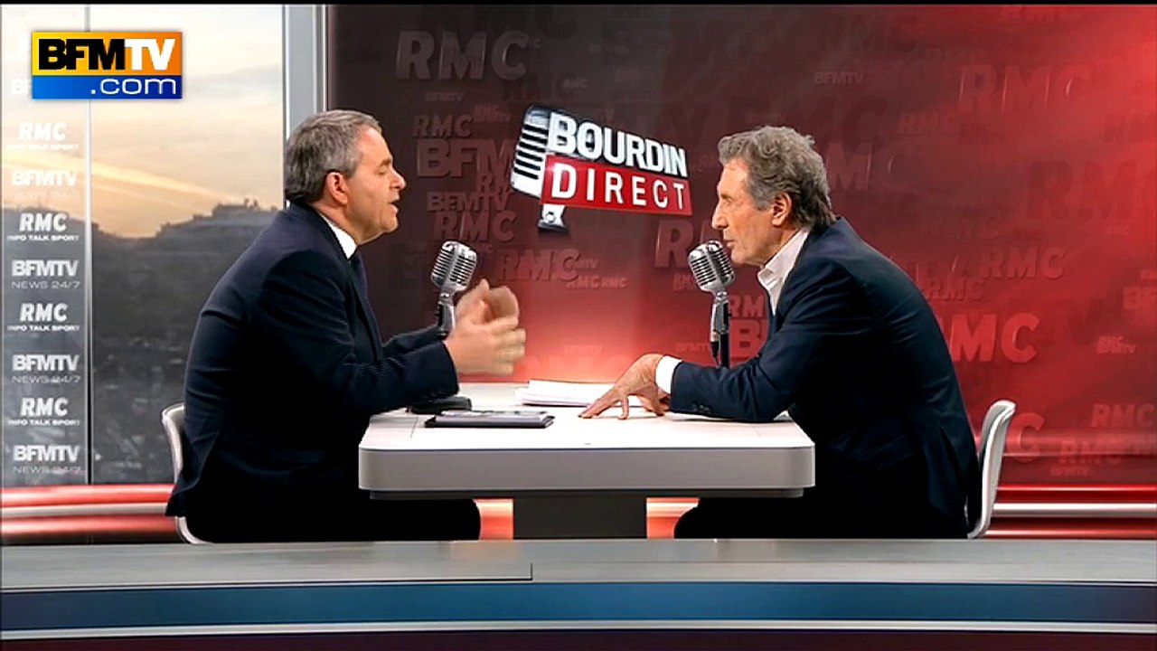 Xavier Bertrand: "Je ne supporte plus la politique nationale"