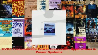 Read  HVDC Transmission Power Conversion Applications in Power Systems Ebook Free