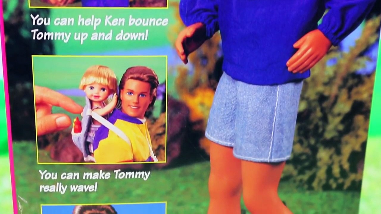 BARBIE Kids Doll Big Brother Ken & Baby Brother Tommy Frozen Elsa & Kelly Dolls Park Disne