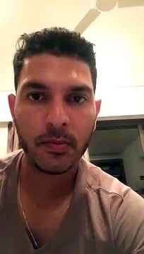 Yuvraj Singh special message for shahid afridi