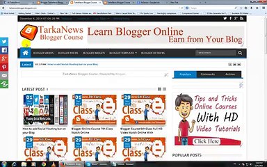 Blogger Course 10th Class By Tarka News - TarkaNews - Exclusive Online , HD Videos , Watch VideosTarkaNews - Exclusive Online , HD Videos , Watch Videos