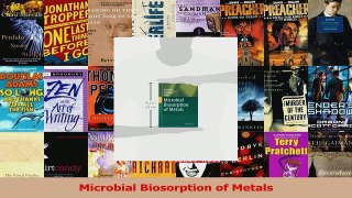 Microbial Biosorption of Metals Read Online
