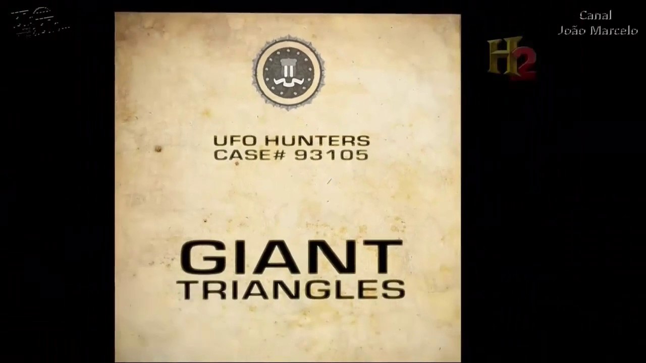 Caçadores de OVNIs HD T03E01 - Triângulos Voadores