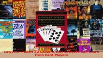 Read  Lawyers Poker 52 Lessons that Lawyers Can Learn from Card Players EBooks Online