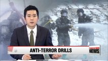 Korean military carrying out regular anti-terror drills