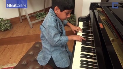 11-year-old piano genius shows off incredible musical talent