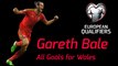 Gareth Bale All Goals for Wales of European Qualifiers / HD / English Commentary
