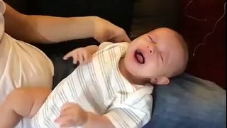 Baby Stops crying and sleeps when listens Quran