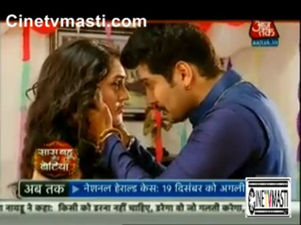 Saath Nibhana Saathiya 8th December 2015 Meera ne nazdik aate Dharam ko diya Zor se Dhakka