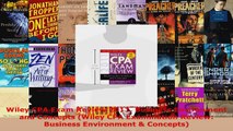Download  Wiley CPA Exam Review 2011 Business Environment and Concepts Wiley CPA Examination PDF Free