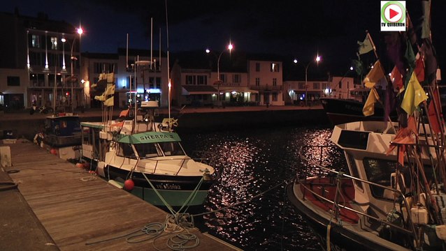 Ile d'Yeu: Port-Joinville by night - Télé Ile d'Yeu Vendée