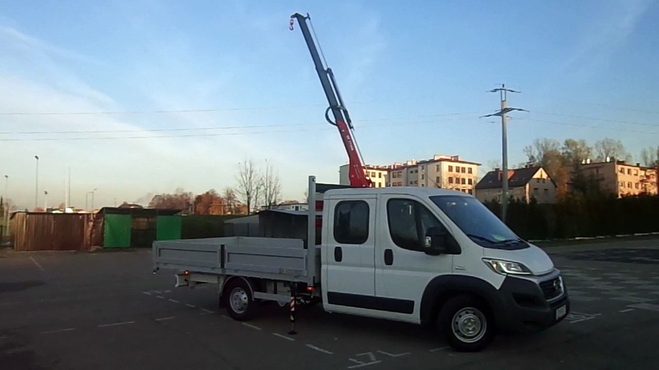 Fiat Ducato z żurawiem HDS BEFARD