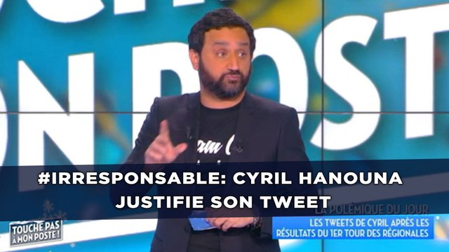 Irresponsable: Hanouna justifie son tweet et démonte des journalistes