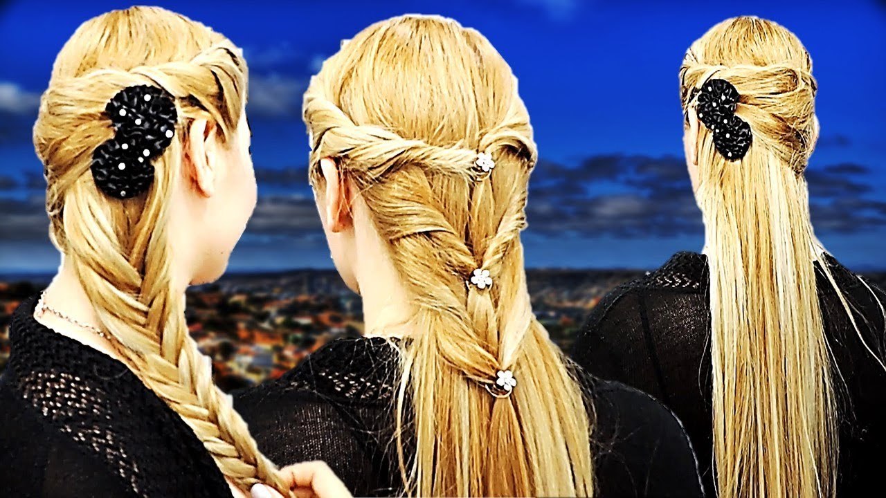 Simple Everyday Hairstyles Tutorial