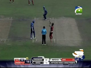 What happened when Hafeez faced Amir in BPL?