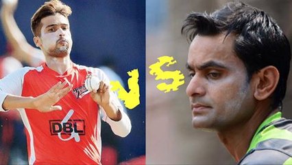 Mohammad Amir Bowled Hafeez in BPL 2015