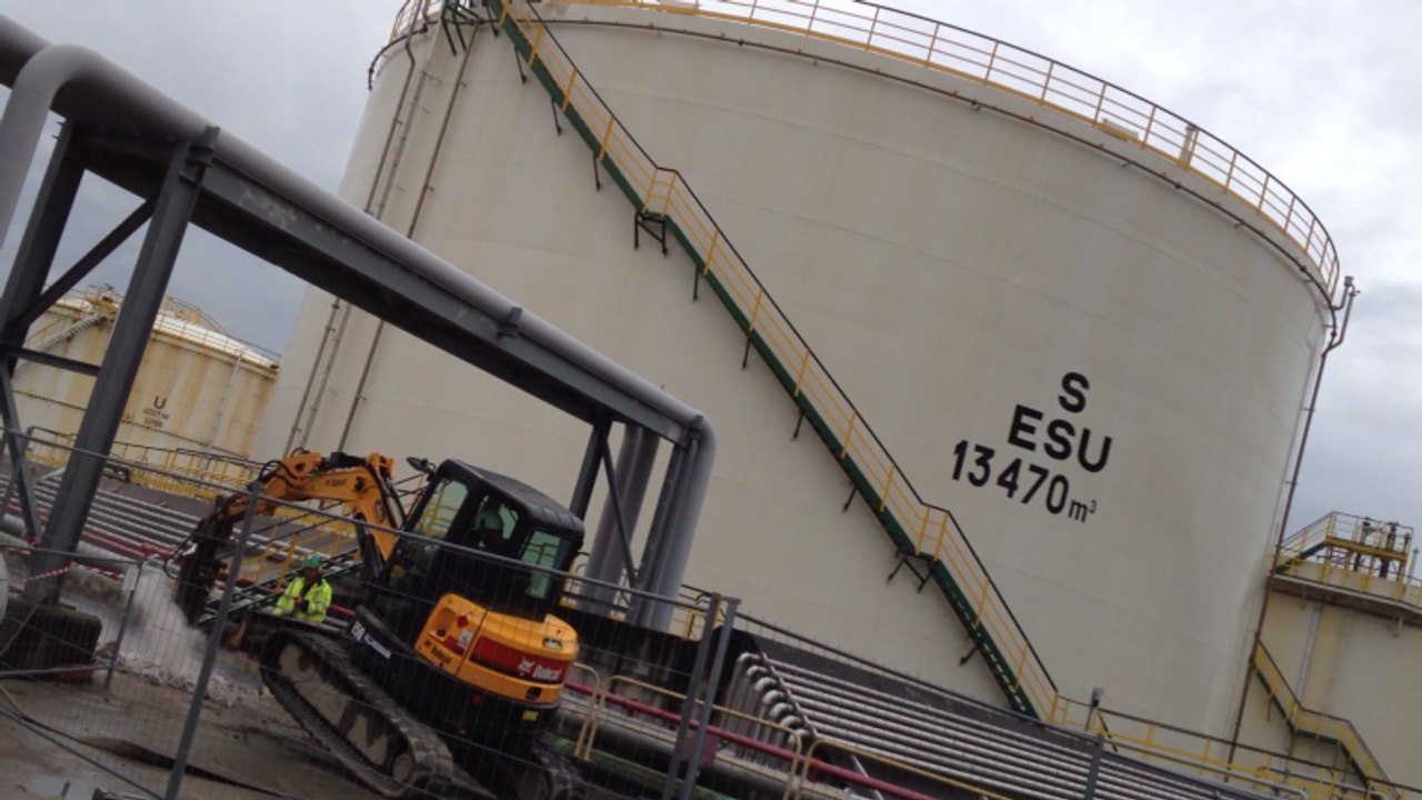 Visite des dépôts pétroliers côtiers